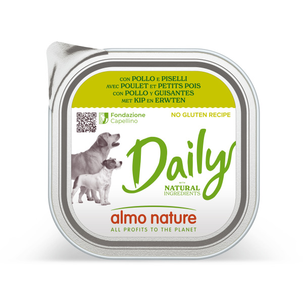 Almo Nature PFC Dog Daily Menu avec Poulet et Petit Pois 300 gr.